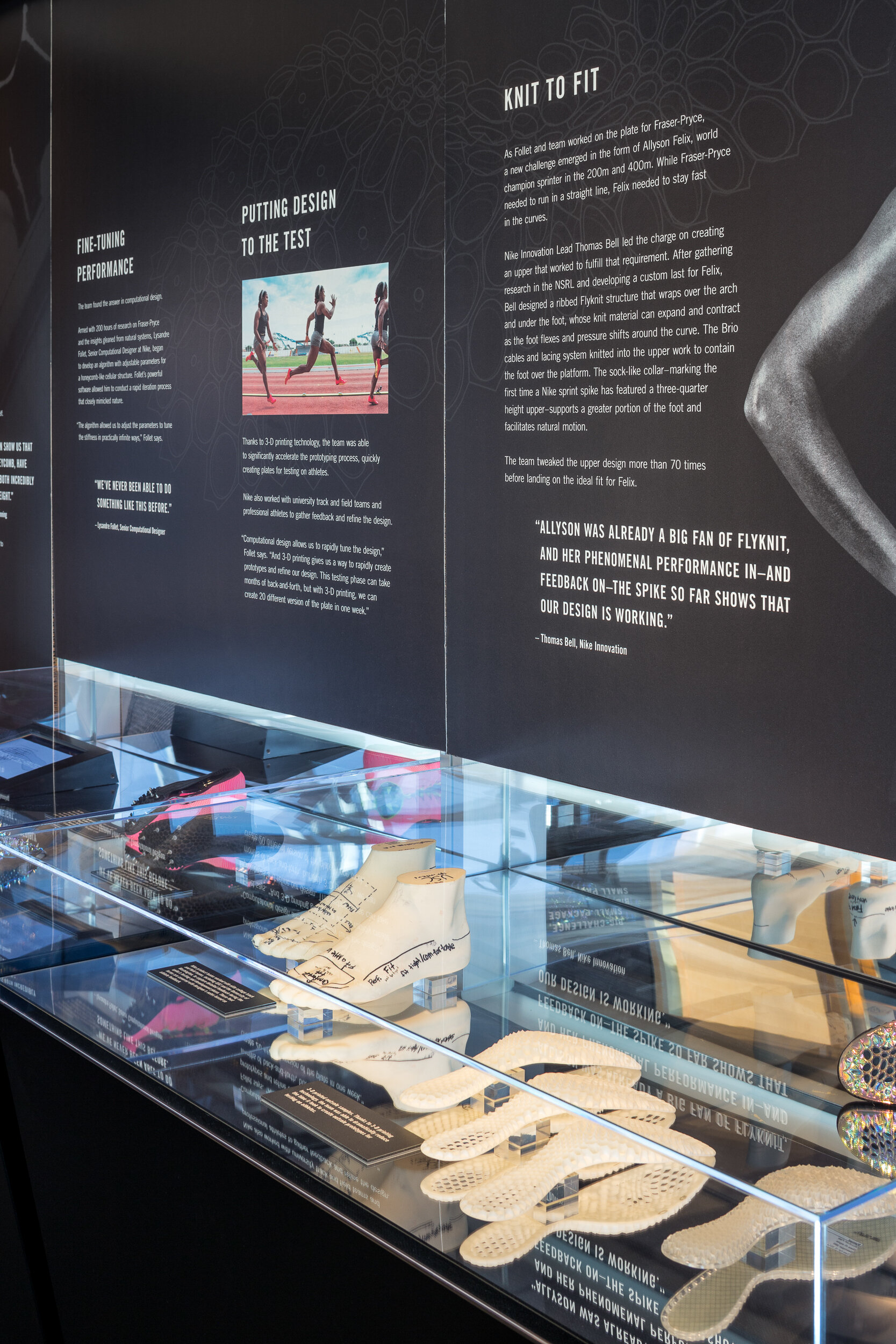 Nike Pre exhibition, photo by Josh Partee