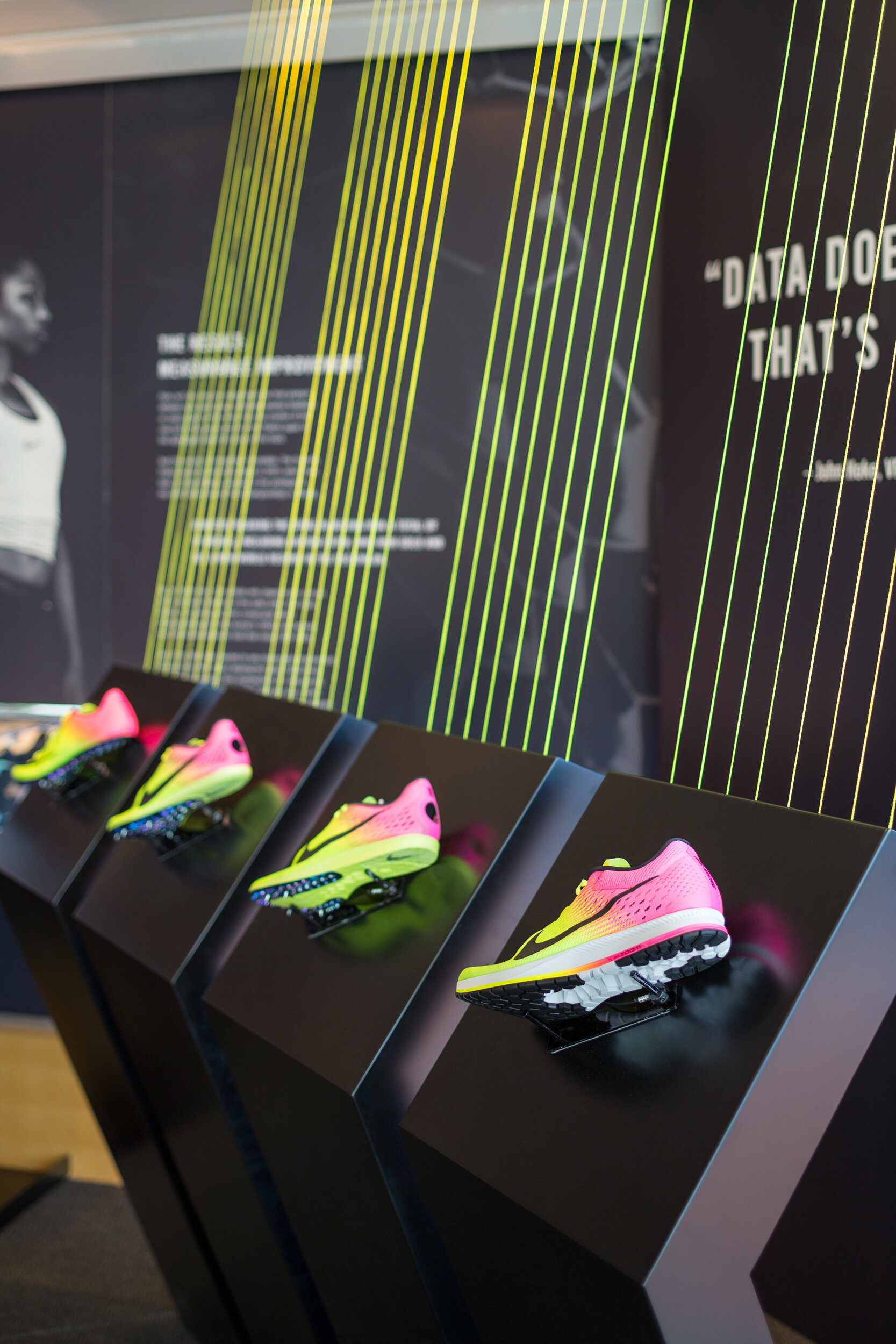 Nike Pre exhibition, photo by Josh Partee